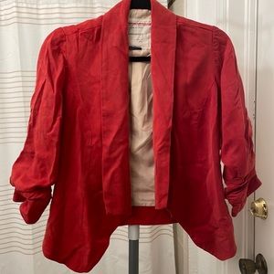 Red Orange Blazer
